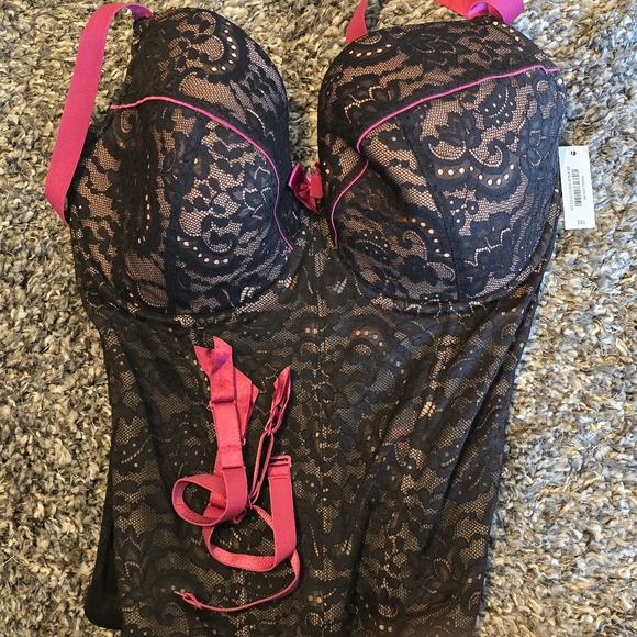 NWT Adore Me 38I Lace Bustier - Picture 2 of 6